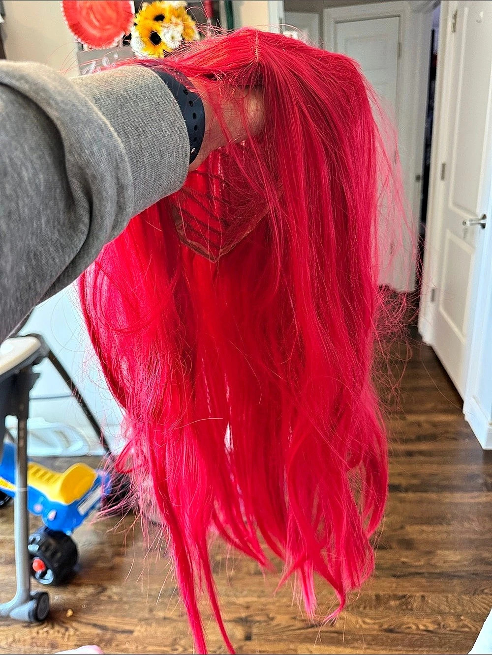 Long red Wig - sally costume